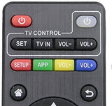 X96 Mini Replacement MBOX Remote Control for X96, MXQ, M8, M8S, M8S Plus, MXQ PRO, T95M, T95N, T95X Android Smart TV Box Remote Controls for KODI Box IPTV Streaming Media Player -B078L9G9VY